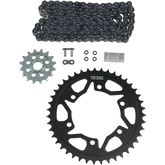 VORTEX Chain Kit - Black - Suzuki - GSX-R 600 CK6402